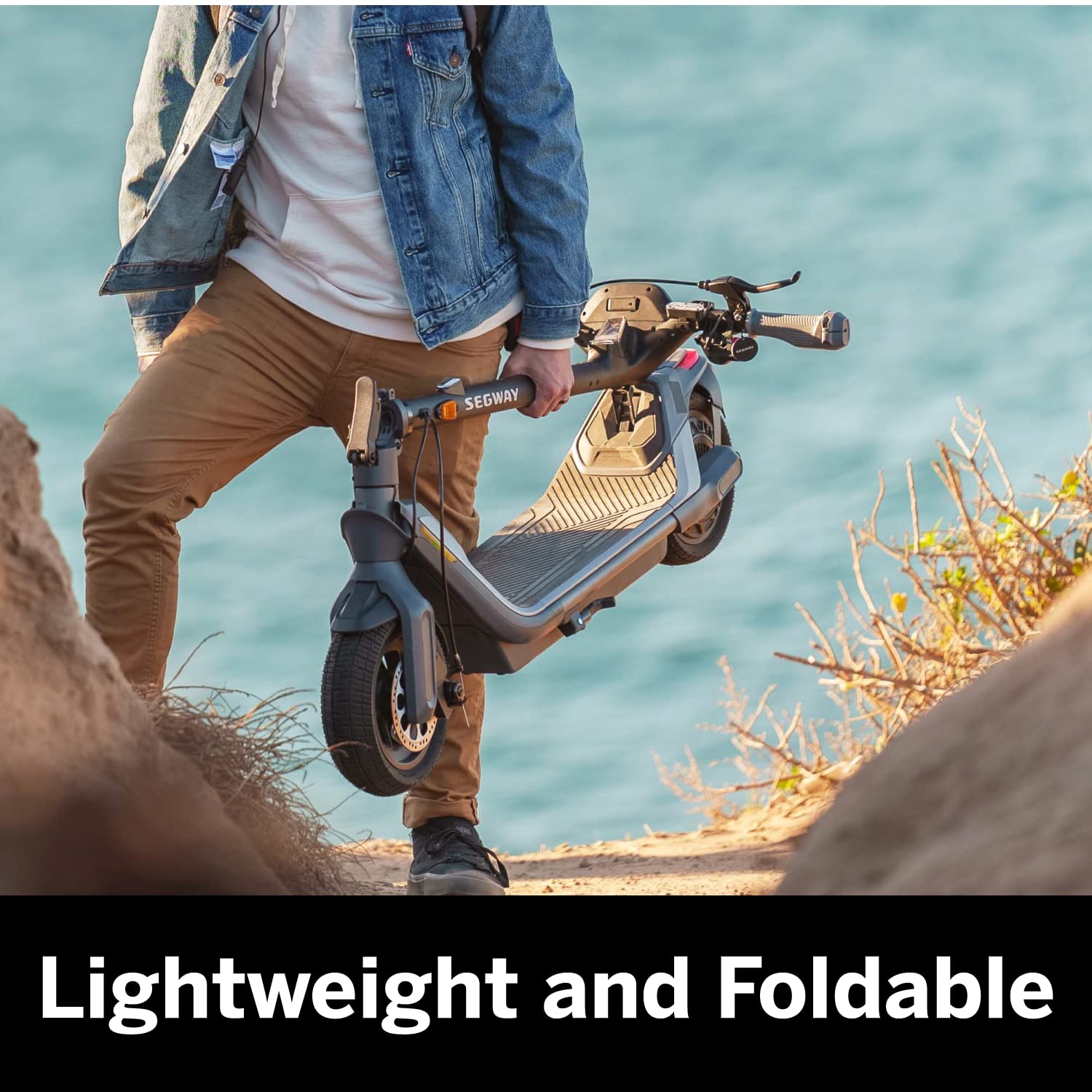 Segway Ninebot P65 Electric Scooter - 500W Motor, 40.4 Miles Long Range & 25 Mph, w/t 10.5