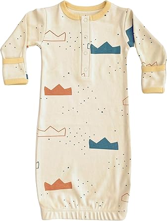 organic baby sleep gowns