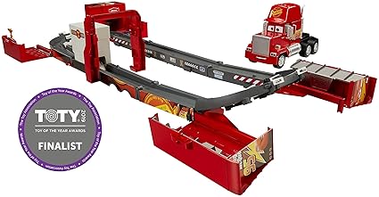 disney cars mack truck race track
