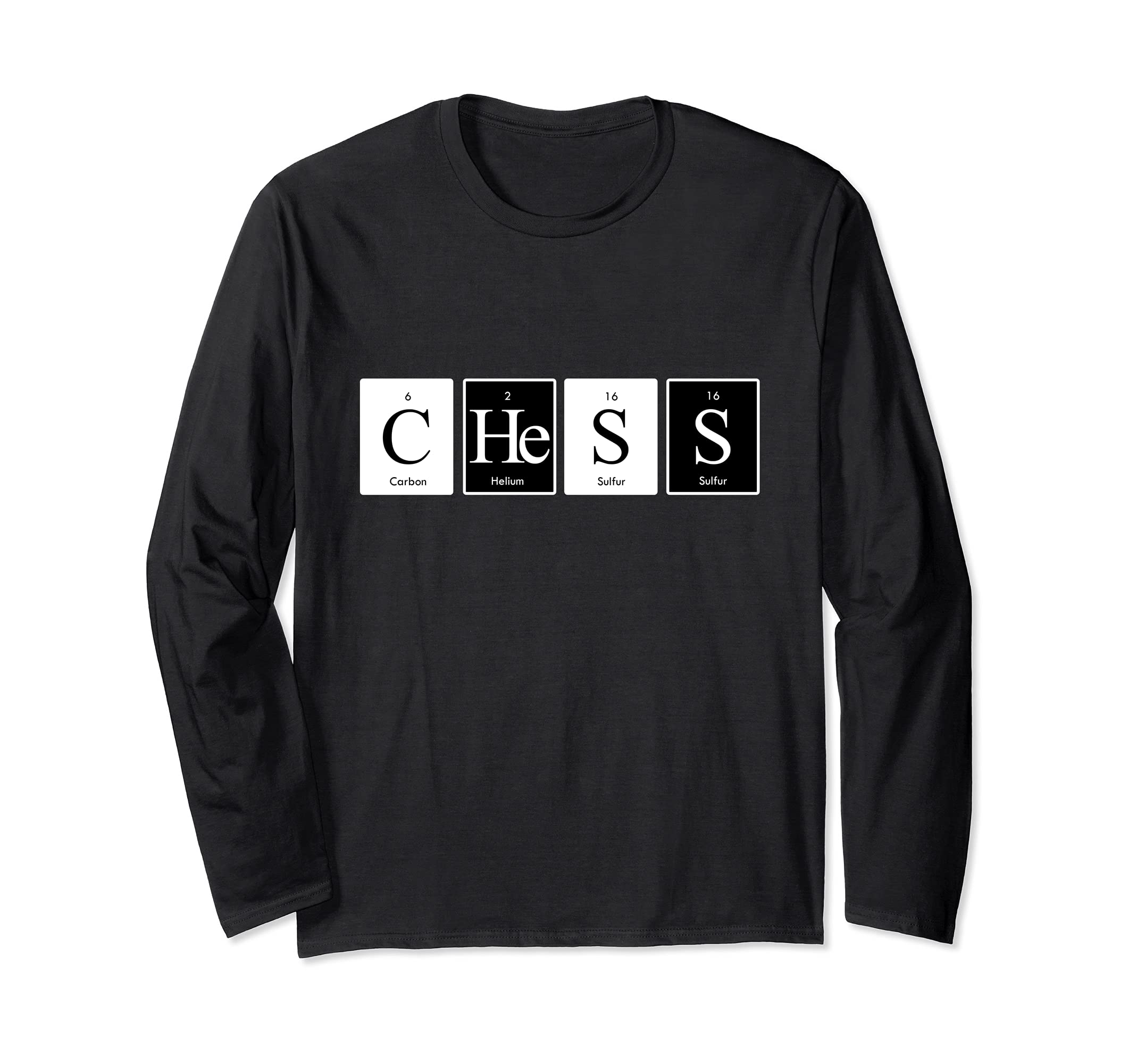 Chess Checkmate Grandmaster Board Game Castling Player Long Sleeve T-Shirt