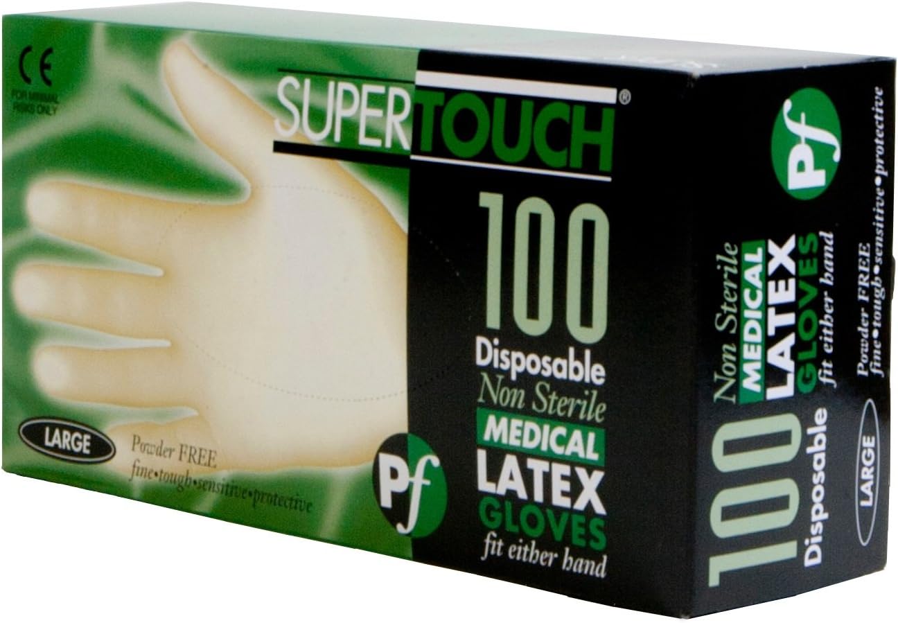 SupertouchSupertouch SPT10204XL X-Large Powder Free Latex Glove