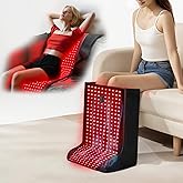 Red-Light-Feet-Legs-Therapy,2026 Upgraded 420 Dual Wavelength LED,4 Modes Infrared Light Therapy Consisting of Adjustable Power and Time Controller,Relieves Foot,Legs and Ankle Pain(13.8*11*18.1IN)