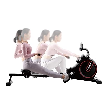 echanfit magnetic rower rowing machine