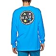 Maui AND Sons Cookie Logo Long Sleeve T-Shirt - Relaxed fit, Graphics Tees for Hitting The Beach (S-XL)