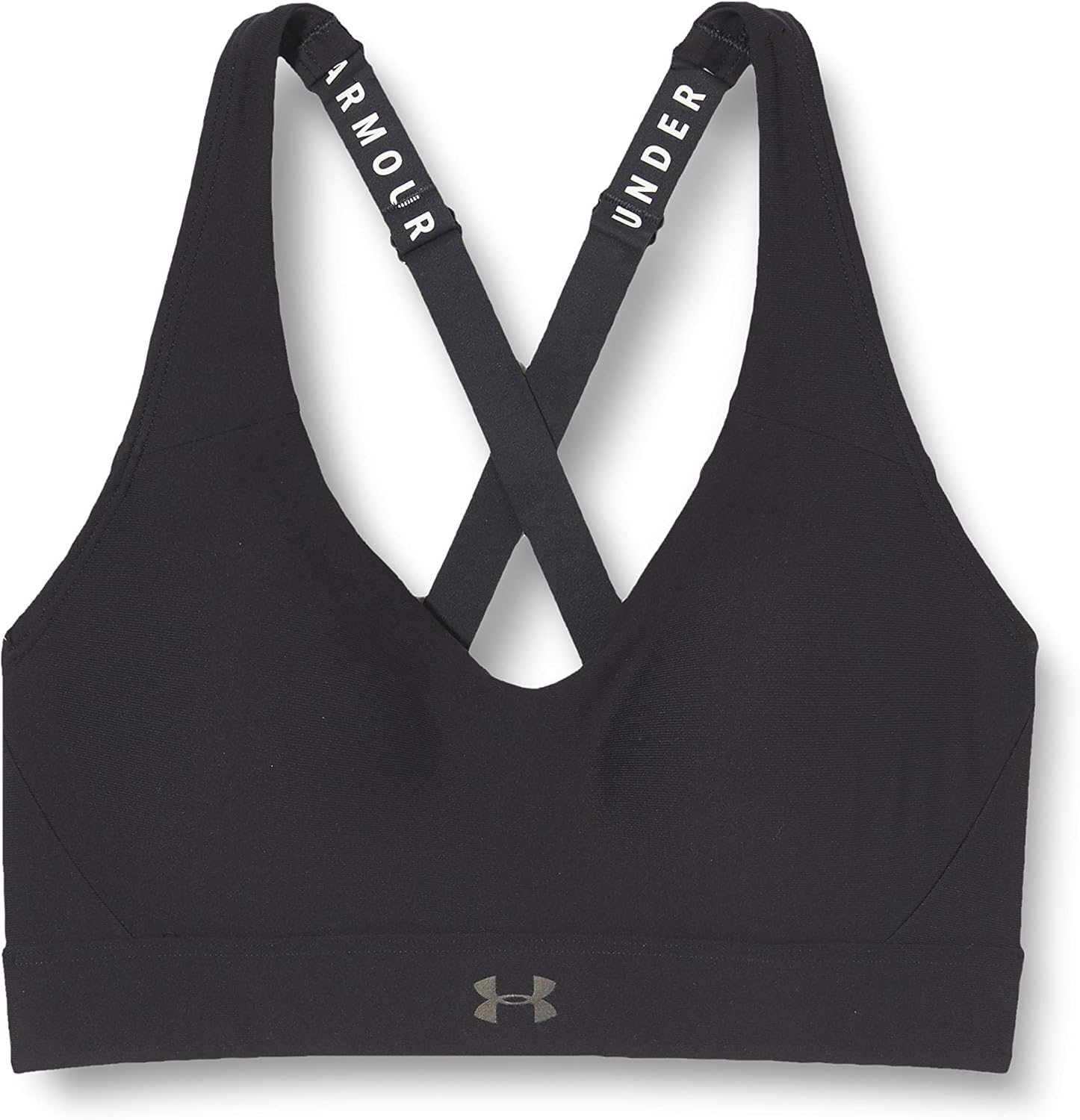 under armour black sports bra