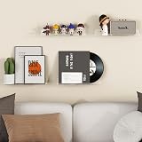 Lifewit Floating Shelves 4 Pack Clear Acrylic 38.1cm Wall Display 15x4 in view 8