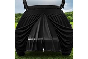 FEDEREDEVO Magnetic Vans Bug Screen Nets, Universal Double Layer SUV Minivan Tailgate Back Door Mosquito Net with Suede Outer, with Magnetic Closure for SUV Back Door Bug Mesh with Zipper-63 inch(H) X 60 inch(W)