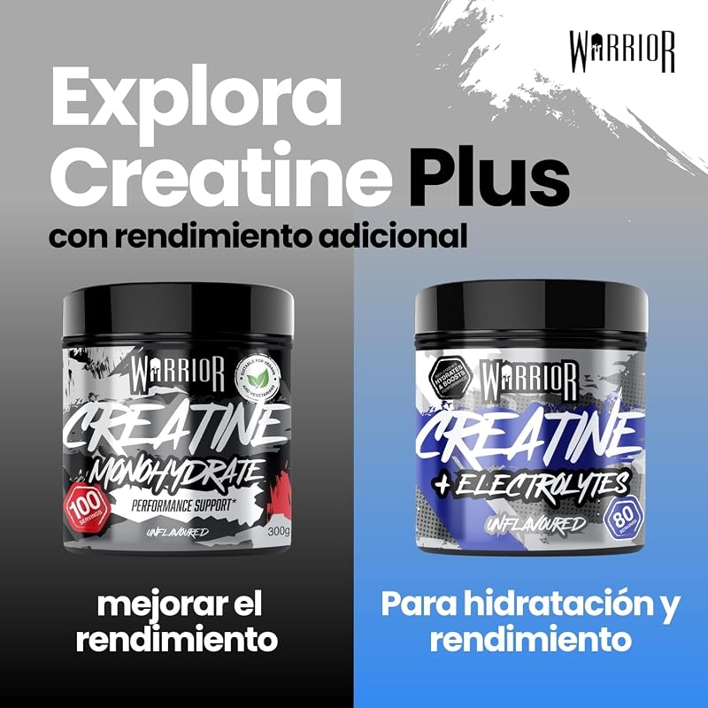 Creatina + Electrolitos Polvo 360 g – Sin Sabor (Neutro)