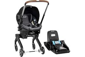EVENFLO Shyft DualRide with Carryall Storage Infant Car Seat and Stroller Combo (Boone Gray)