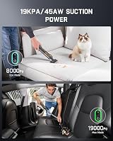 Fanttik Slim V8 Apex Car Vacuum 19000Pa 2 Modes Type-C Charge 4-in-1 view 6