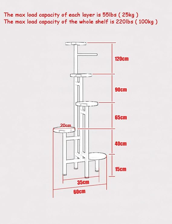 DBSCD Puesto De Flores,bastidores de Flores Soporte de exhibición ...