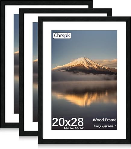 Amazon.com - Wiscet 20x28 Picture Frame Set of 3, Display Pictures