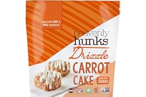 Heavenly Hunks Organic Carrot Cake Drizzle Gluten Free Cookies 20 oz