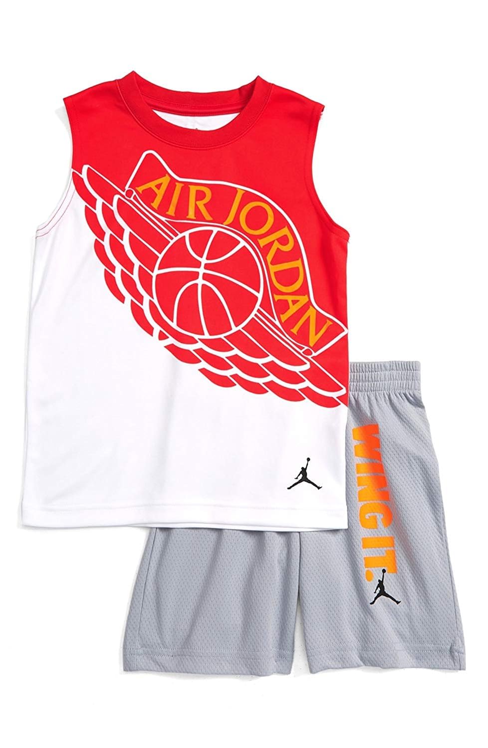 Air Jordan Jumpman 2 Piece Boys Outfit Set Nike Boys Clothing