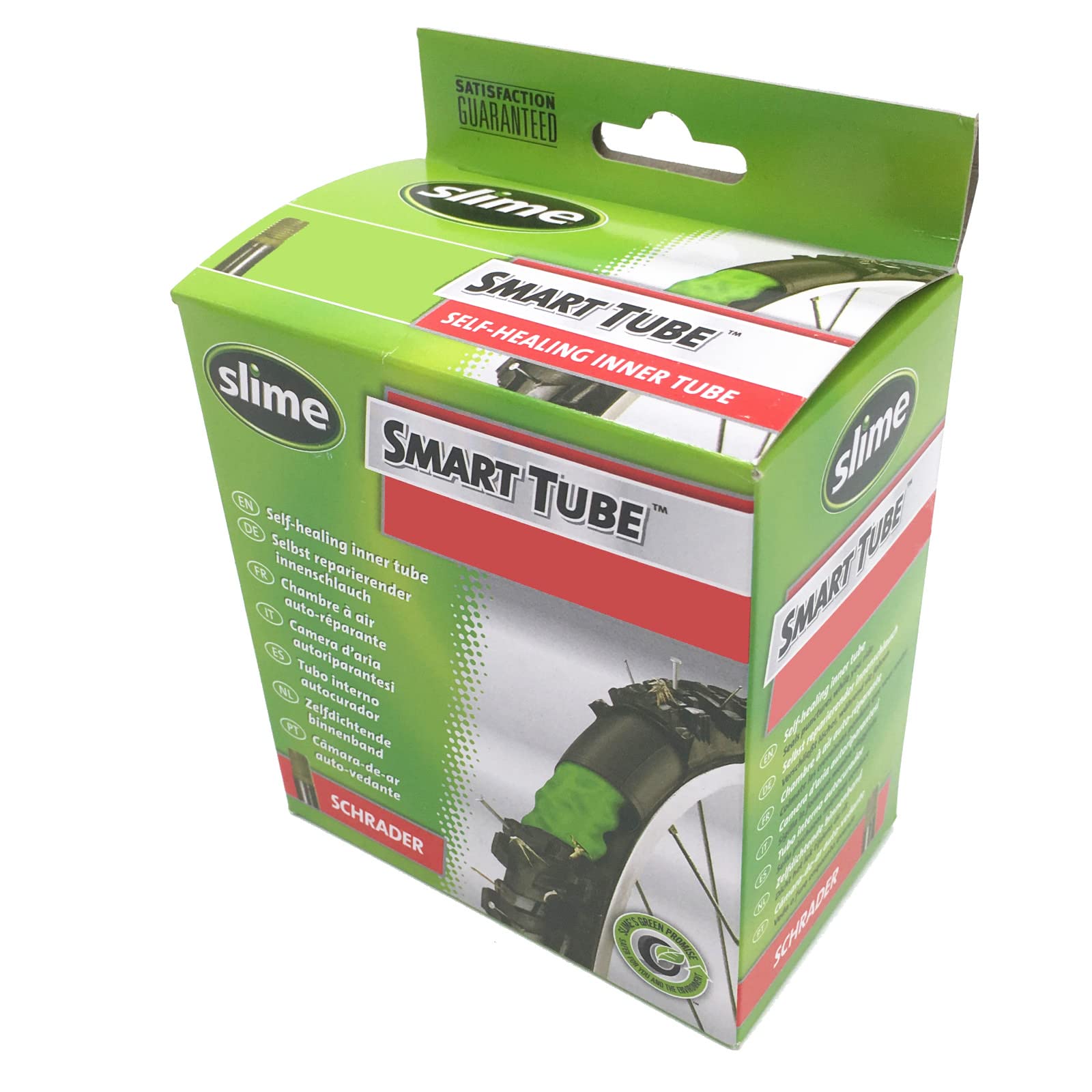 Slime Smart Tube 24" X 1.75-2.125 Self Healing Bike Inner Tube - Schrader Valve