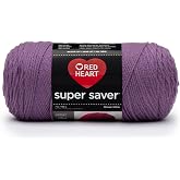 RED Heart Super Saver Yarn, Medium Purple