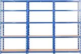 BiGDUG Heavy Duty 3 Bay Garage Shelving 5 Tier 200kg per Shelf 1000kg per Bay view 2