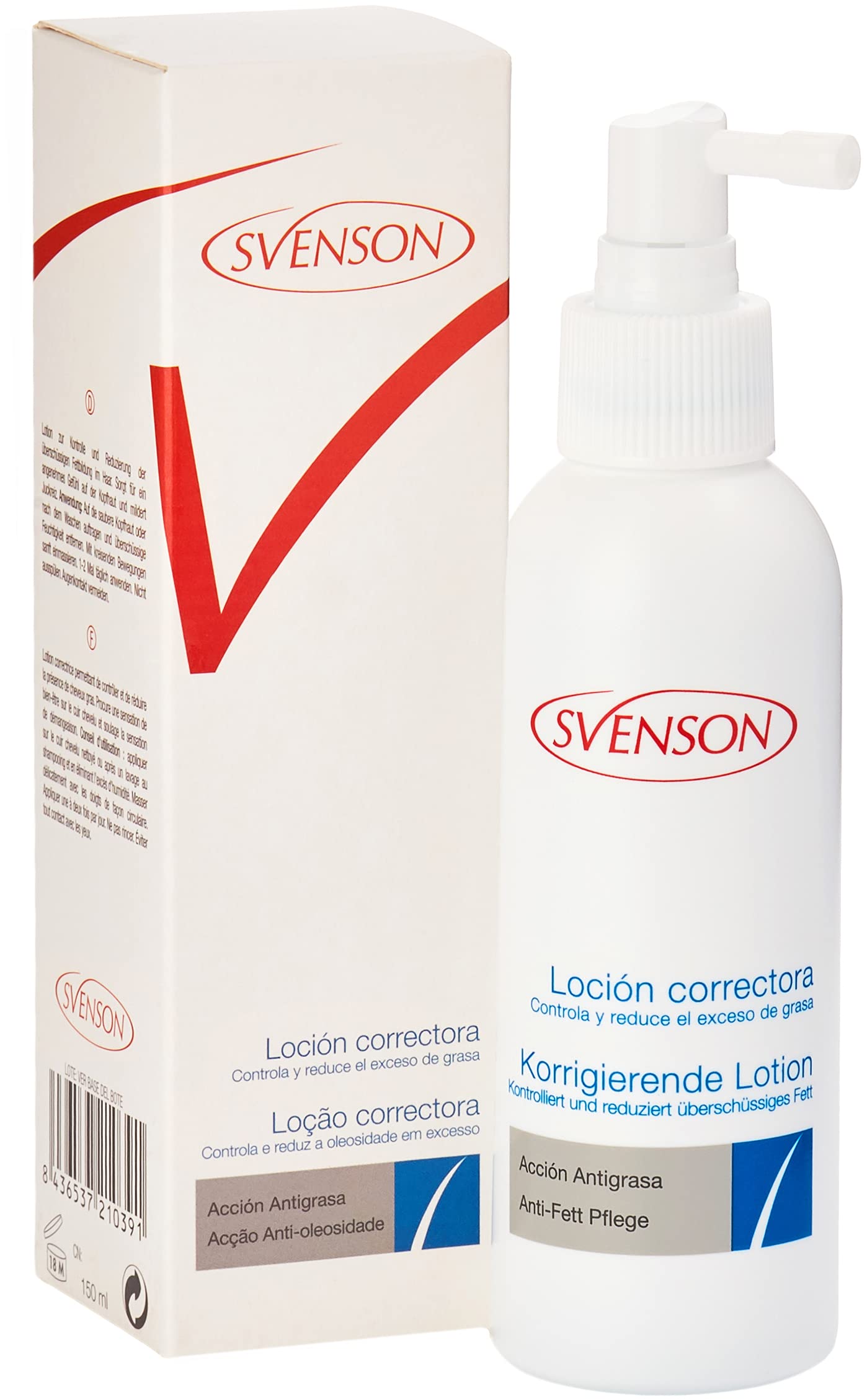Svenson Hair and Scalp Care (Anti-Grease Correction Lotion) – 150 ml.
