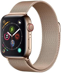 Apple Watch Series 4 Reloj Inteligente Oro OLED Móvil GPS (satélite) -  Relojes Inteligentes (OLED, Pantalla táctil, GPS (satélite), Móvil, 39,8 g,  Oro) : Amazon.es: Electrónica