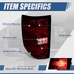 Auto Dynasty Factory Style Rear Tail Lights Brake