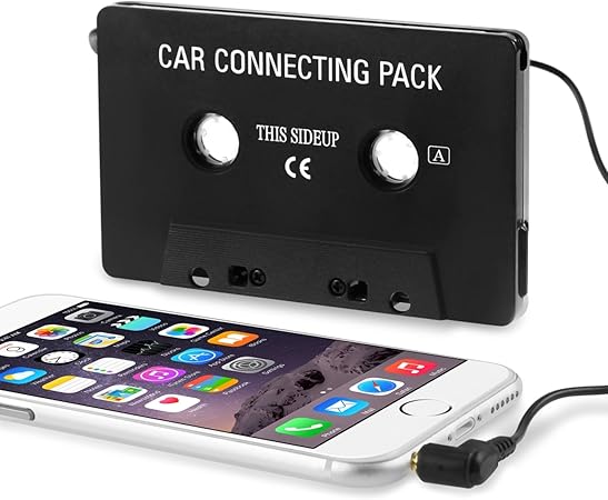 Amazon アダプター Sodial R 通用カーオーディオカセットアダプター 黒 カセットアダプター 車 バイク