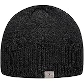 Lierys KNITH Fine Rip Merino Beanie Fleece Lined Men Autumn Winter
