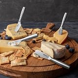 BOSKA Cheese Knives Copenhagen Set - 4 Stainless Steel Cutlery Knives view 2