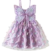 NNJXD Flower Girl Embroidery Dress Little Princess Tie Bowknot Summer Casual Dresses