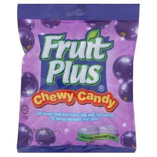 Fruit Plus Chewy Candy 150g (628MART) (Blackcurrant
