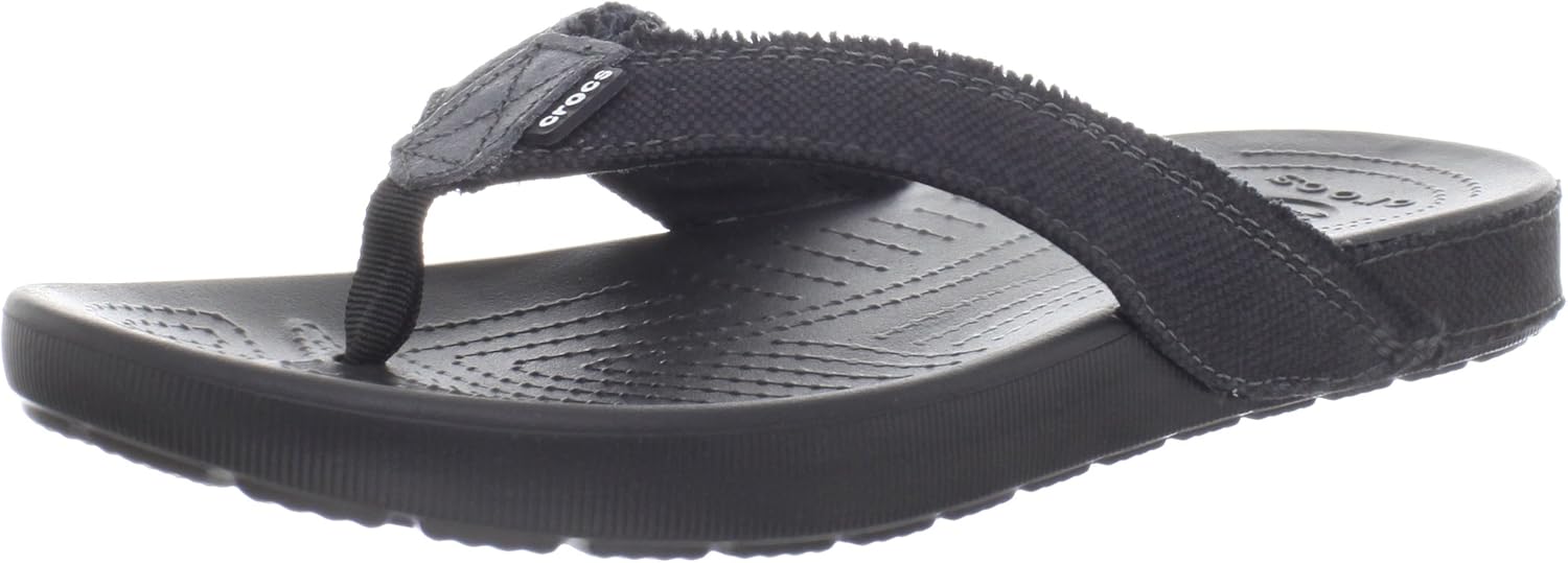 mens santa cruz crocs flip flops
