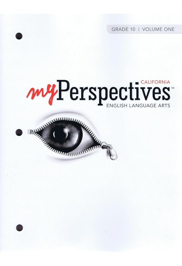 my Perspectives, English Language Arts, Grade 10, Volume 1, c.2022