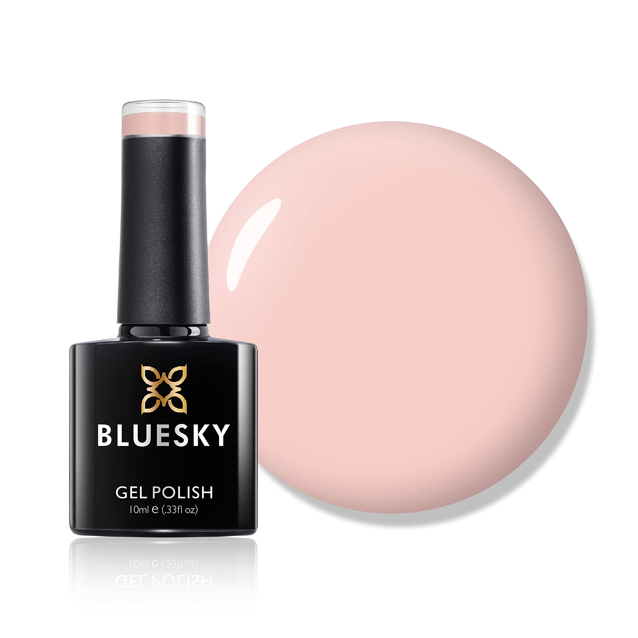 Bluesky Gel Nail Polish, Naked Naivete 80608, Light Pink, Pale, Long Lasting, Chip Resistant, 10 ml (Requires Drying Under UV LED Lamp) — image 1