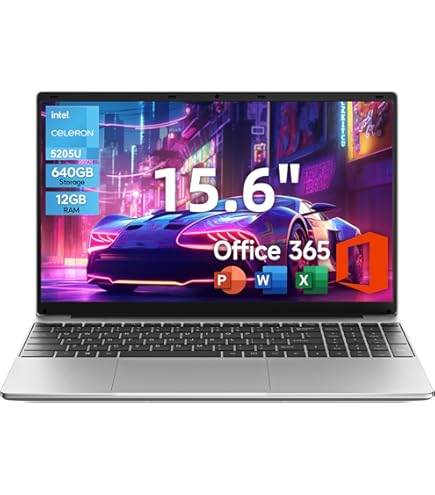 Amazon.com: Lenovo Business Laptop with Microsoft 365 Office, 8GB