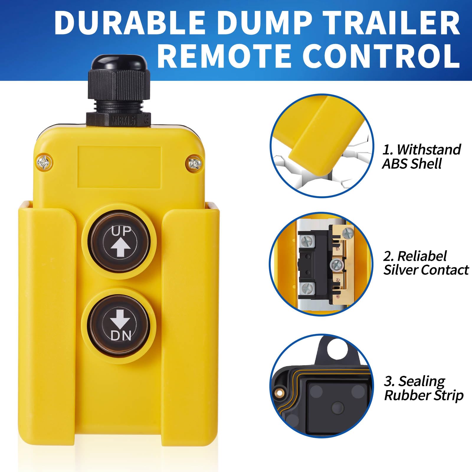 Mua USLICCX 12V DC Dump-Trailer Remote-Control-Switch - for Double ...
