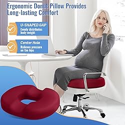 CloudBliss Donut Pillow Seat Cushion Chair Pad for