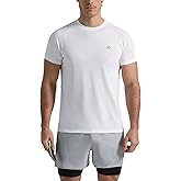 Pioneer Camp Mens Moisture Wicking Running Workout Shirt Performance Athletic T-Shirts UPF 50+ Short Sleeve Active Gym Tops