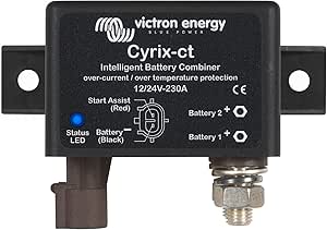 Combinador Inteligente de baterías Cyrix-CT 12/24 V 230 A