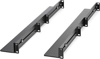 StarTech 1U 19 in Universal Rack Rails 24-36in Depth UNIRAILS1UB