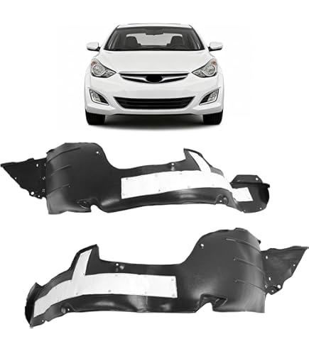 Front Right Inner Fender Liner For 2011-2013 Hyundai Elantra – Direct Fit (868123X000) 2 thumbnail image