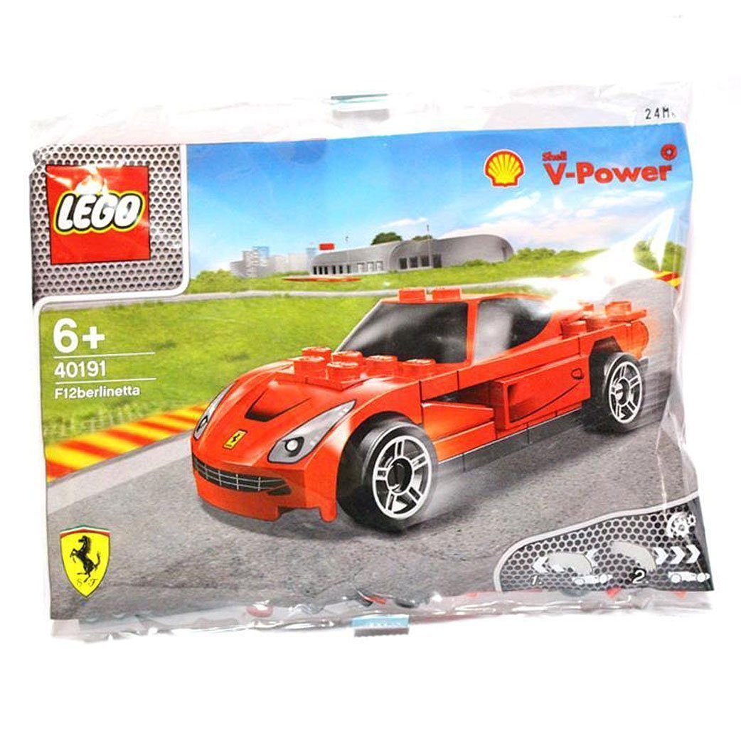 2014 The New Shell V-power Lego Collection Ferrari F12 Berlinetta 40191 Exclusive Sealed