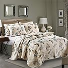 Quilt Set Flying Birds Printing 100% Cotton 3 Pieces Bedding Set,Bedspread Set,Comforter Set-Queen Size