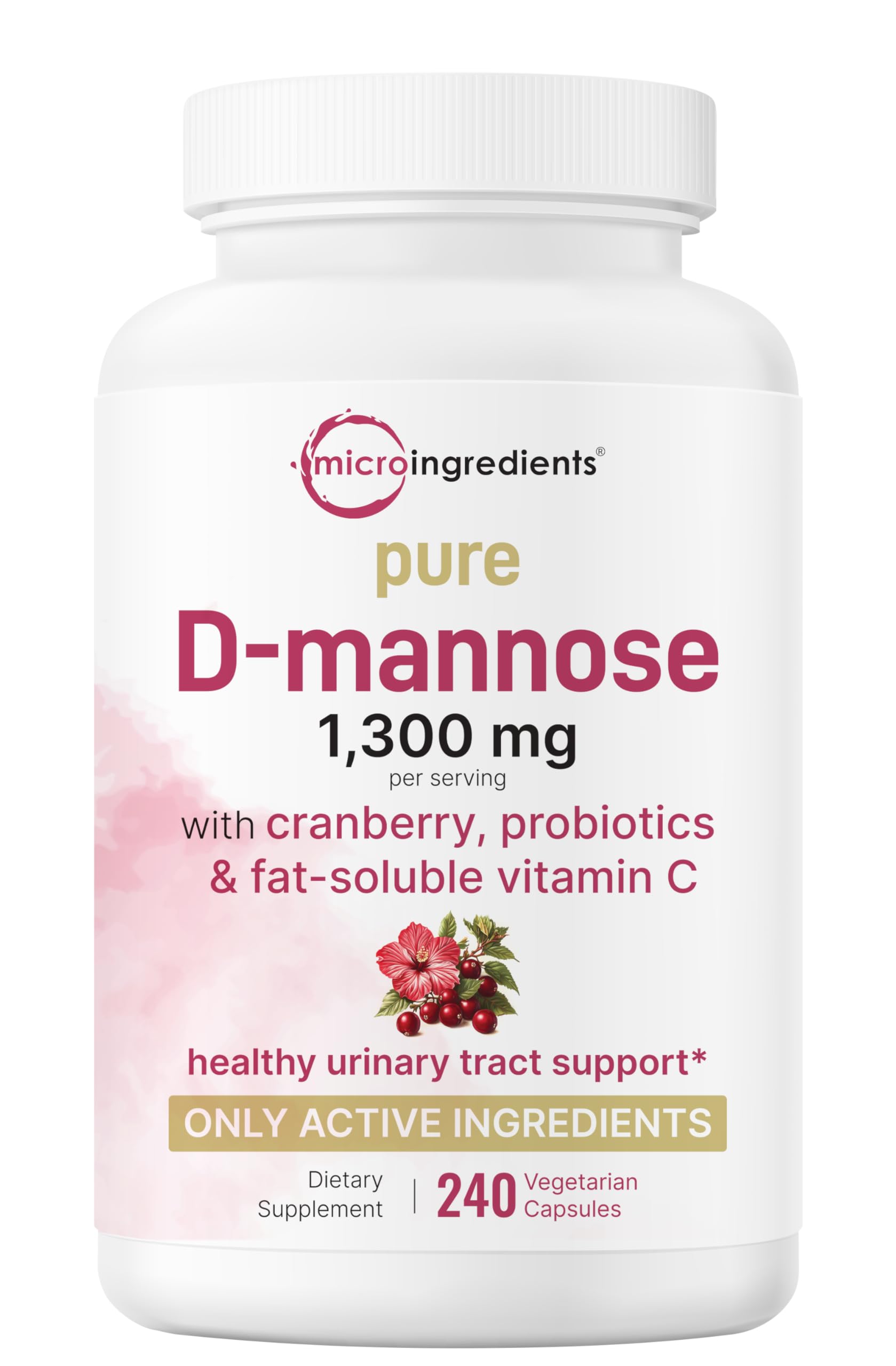 Pure D-Mannose 1300 Mg