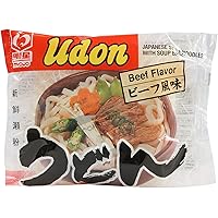Myojo Udon Japanese Style Noodles with Soup Base Artificial Beef Flavor 205g, 10 Pack