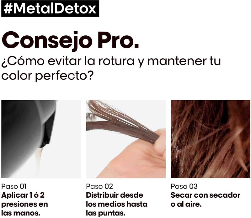 L'Oréal Professionnel Metal Detox Anti-Breakage Oil Thermal Protector 50ml