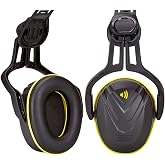 MSA V-Gard Helmet Ear Defenders - Enhanced Comfort Hearing Protection with Helmet Mount for V-Gard Cap Style Hard Hats