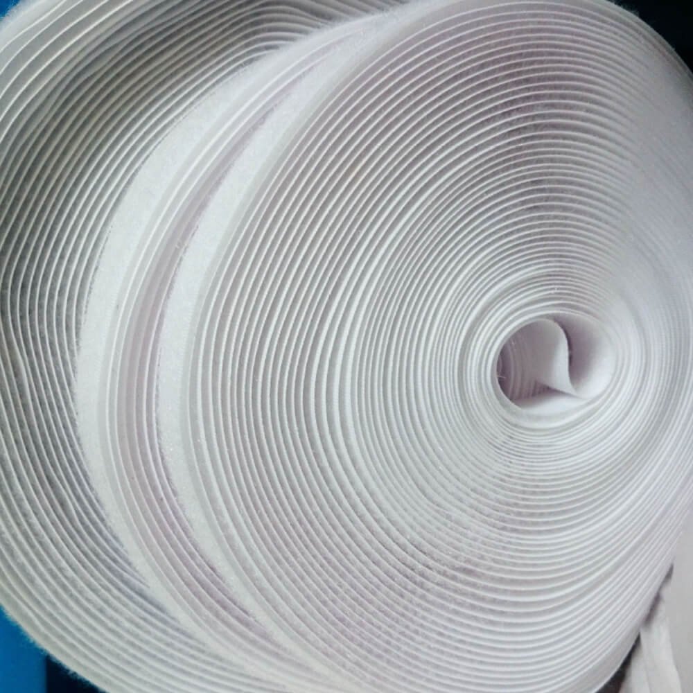 Enshey Bande Agrippantes Adhésive [25M], Rubans Adhésifs,Bande Adhésives,Ruban Scratch Hook Loop Autocollant Particulièrement Forte Force D\'adhérence Bande souple aimantée autocollante Velcro - 20mm x