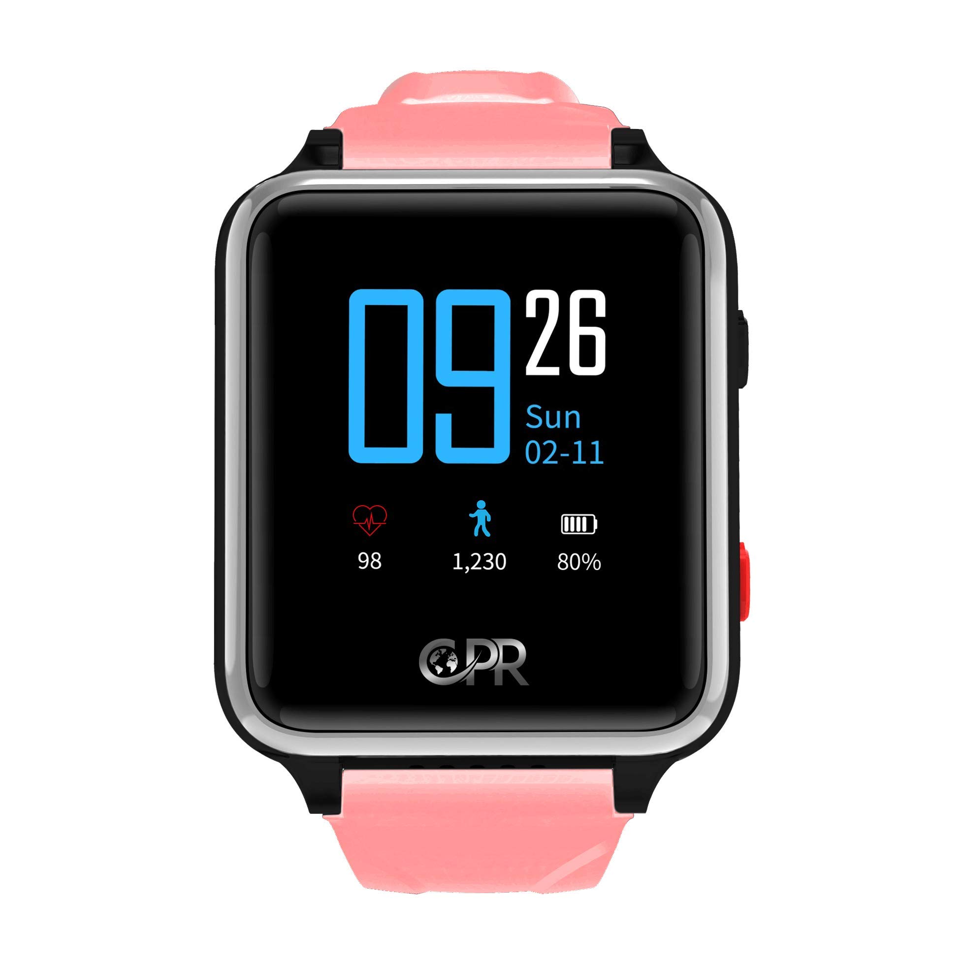 CPR Guardian II Personal Alarm with Emergency Assist Button, GPS Location Tracker, 2 Way Calling. The Next Generation of Protection. Queen's Award Winner. (Pink)
