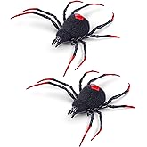 Robo Alive Crawling Spider Glow in The Dark (2 Pack) by ZURU Battery-Powered Robotic Interactive Electronic Spider Toy That M