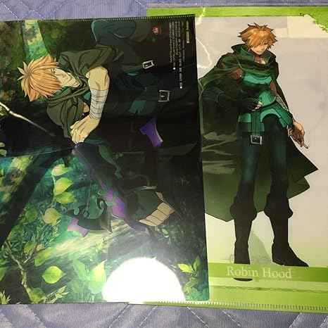 Amazon Fgo Fate オトメディア 両面クリアファイル クリアファイル ロビンフッド ガウェイン Fate Last Encore アニメ 萌えグッズ 通販