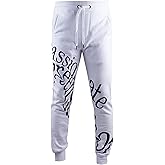 SCREENSHOT Mens Urban NYC Graffiti Hip Hop Fleece Pants Active Fashion Drawstring Sweatpants Bottoms